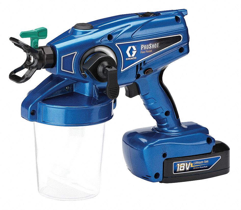 GRACO Handheld Paint Sprayer,24 oz.,0.1 gpm 21YR3116H240 Grainger
