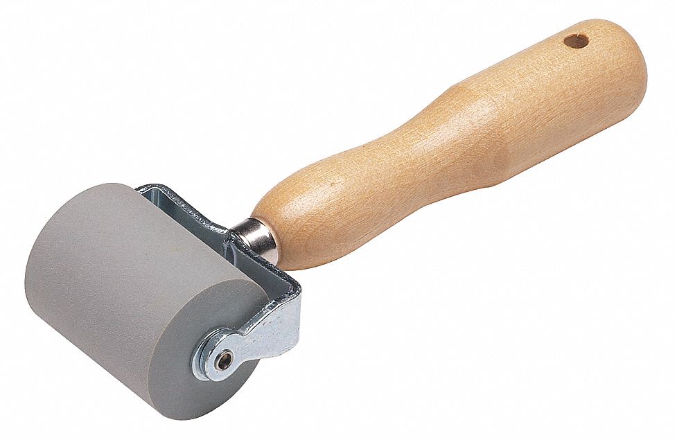 3M Hand Roller,Rubber,Gray 21YT82903 Grainger