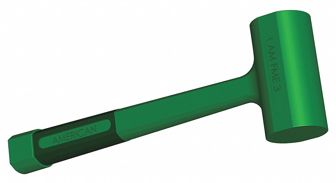 AMERICAN HAMMER Dead Blow Hammer, 32 oz Head Weight, Urethane over