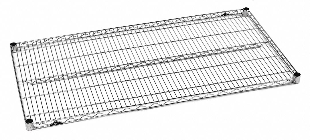 METRO, 24 in x 24 in, 4 Shelves, Wire Shelf - 21Z221|2424NS-4 - Grainger