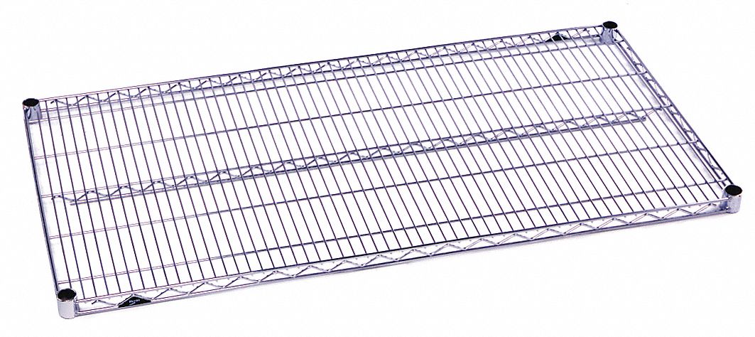 METRO, 36 in x 18 in, 4 Shelves, Wire Shelf - 21Z238|1836BR-4 - Grainger
