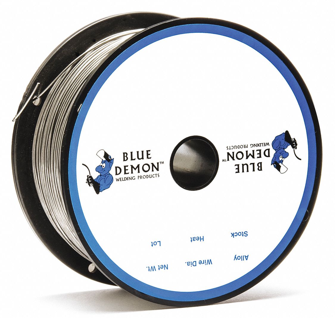 BLUE DEMON, Gasless Flux Core,Weld Wire,.030,2lb. 231Y55231Y55