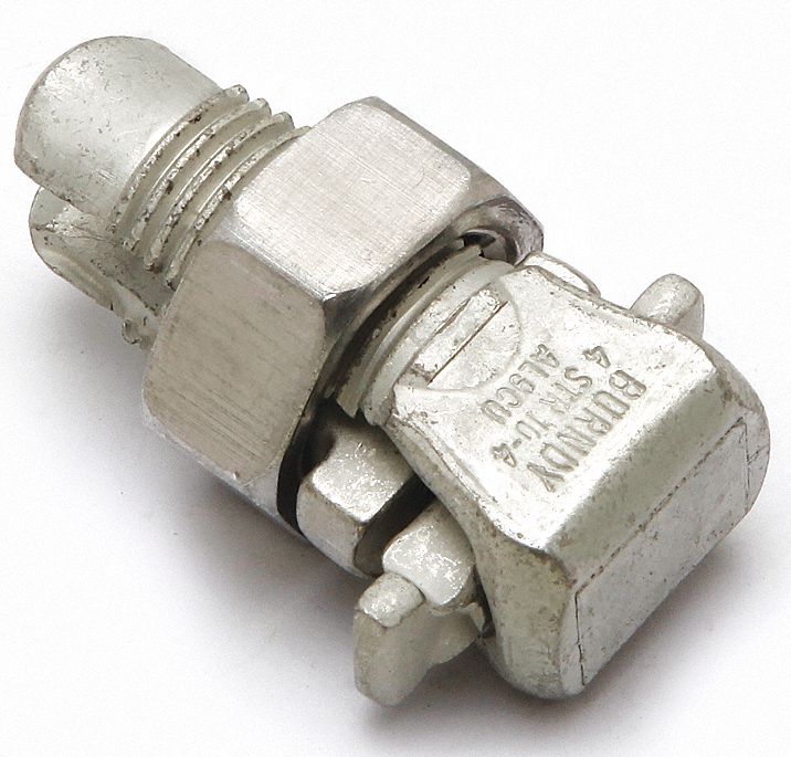 BURNDY, Aluminum, Square Head Head, SplitBolt Connector 22C164KSA6