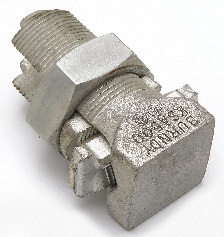BURNDY, Aluminum, Square Head Head, SplitBolt Connector 22C169