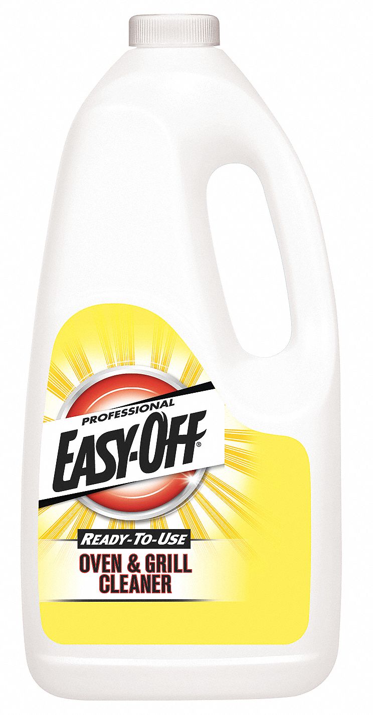 PROFESSIONAL EASYOFF Oven Cleaner, 2 qt Cleaner Container Size, Jug