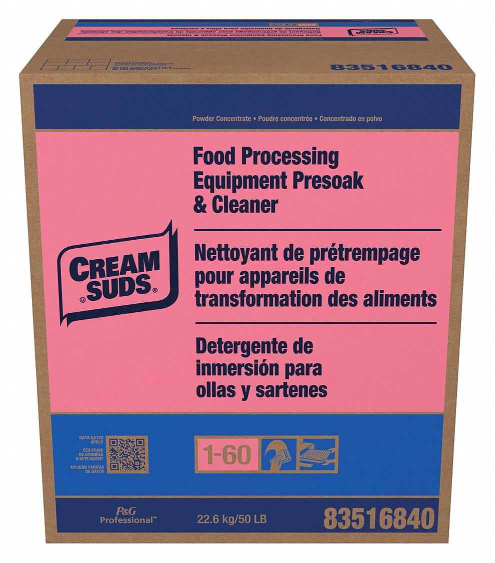CREAM SUDS Hand Dishwashing Soap, 50 lb.Unscented 22C52802101 Grainger