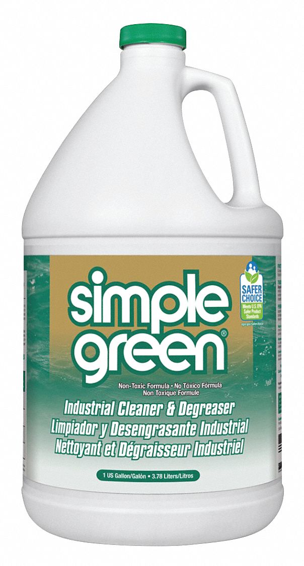 SIMPLE GREEN Cleaner/Degreaser Water Based, Jug, 1 gal Container Size