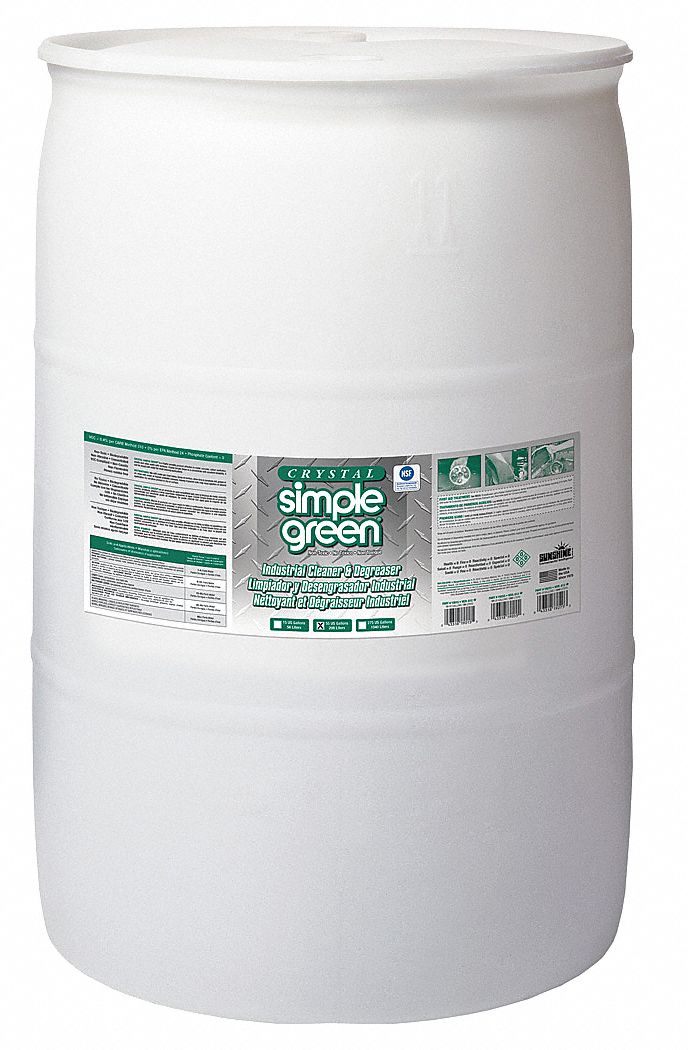 SIMPLE GREEN Cleaner/Degreaser, Drum Container Type, 55 gal Container