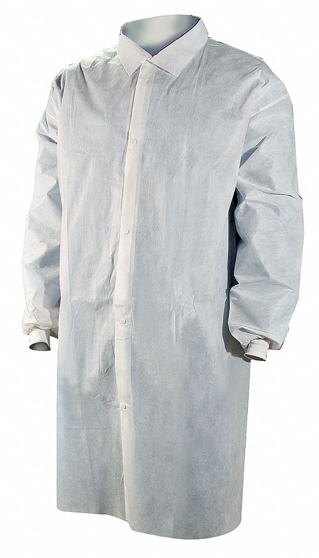 CELLUCAP Disposable Lab Coat, Cleanroom Class ISO 7 (Class 10,000) and