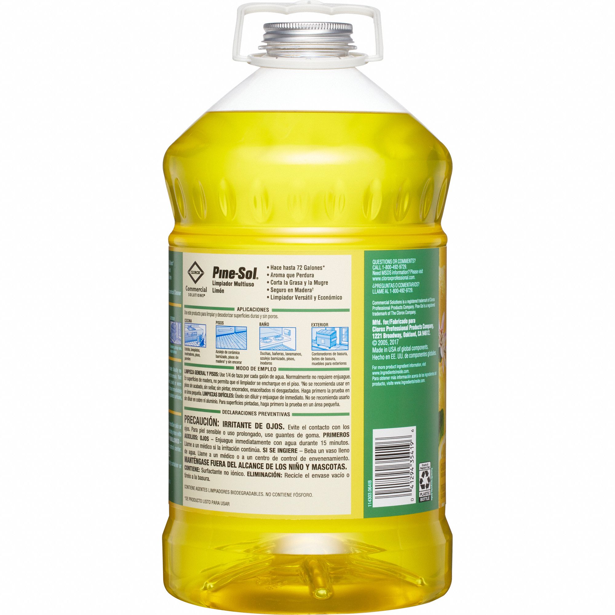 PINESOL All Purpose Cleaner Bottle, 144 oz Container Size, Ready to