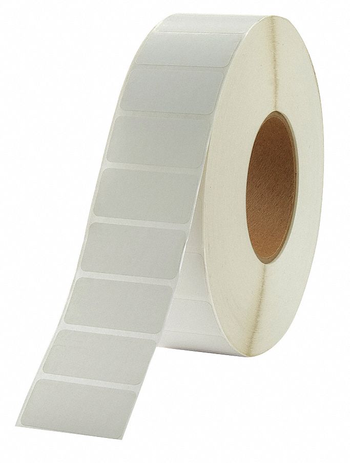 GRAINGER APPROVED Thermal Transfer Label Rolls Ribbon Required