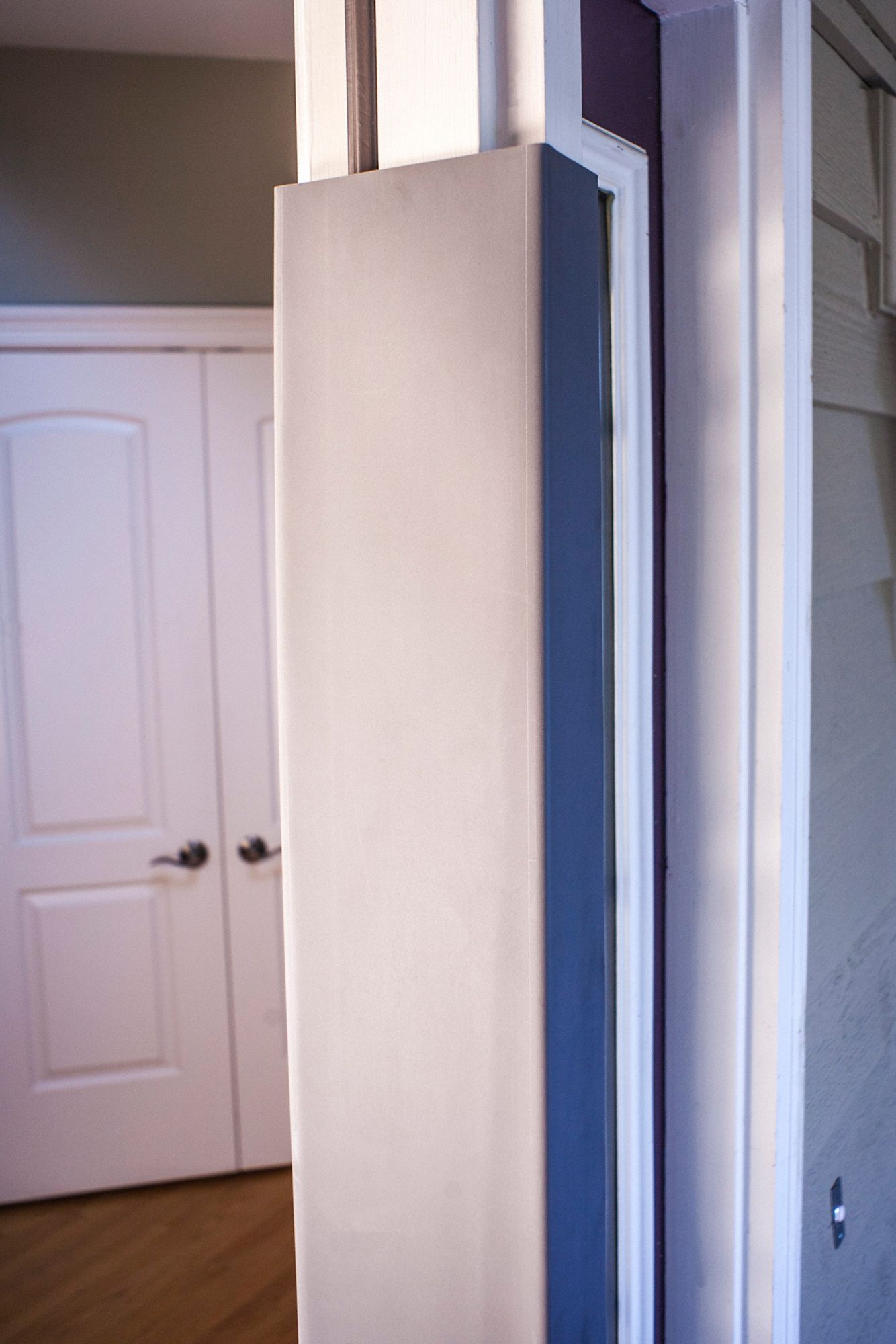 SURFACE SHIELDS Door Frame Protection, 6 ft Length, 6 in Width, Plastic, 10 mil Thickness