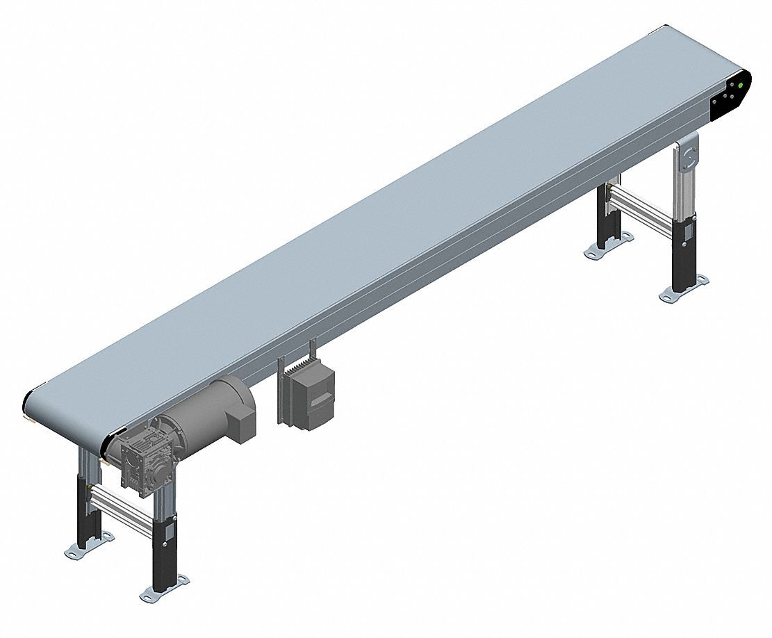 DORNER Modular Belt Conveyor, 10 ft. L, 24 In. W 22DP175300 Grainger