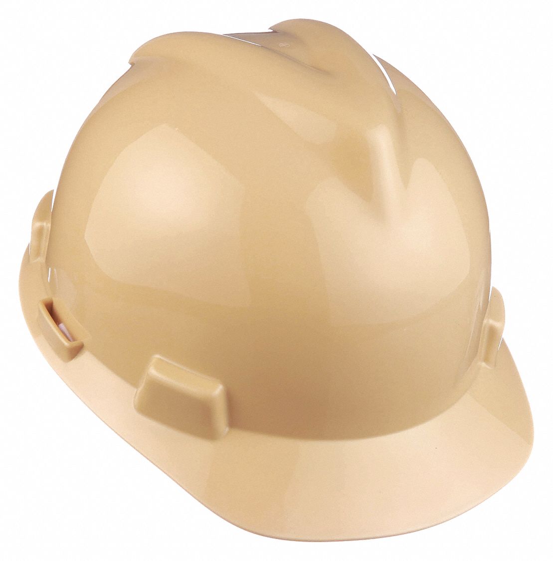 Beige, No Graphics, Hard Hat 22EY95495856 Grainger