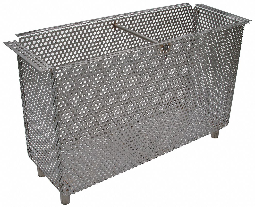 Sediment Bucket,107/8 H,Stainless Steel Grainger