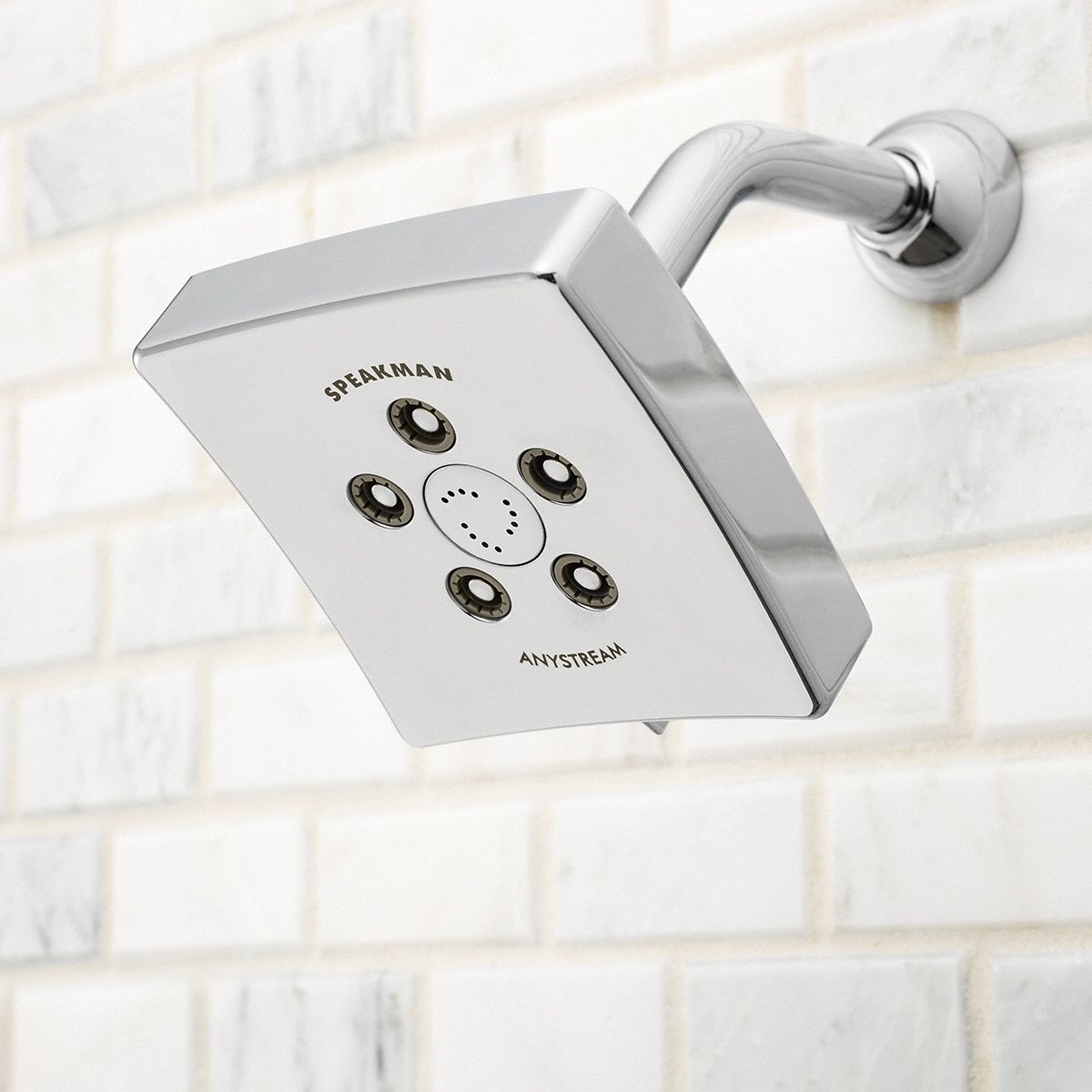 SPEAKMAN Showerhead Speakman, Kubos S3021, 2.5 gpm Fixed Showerhead