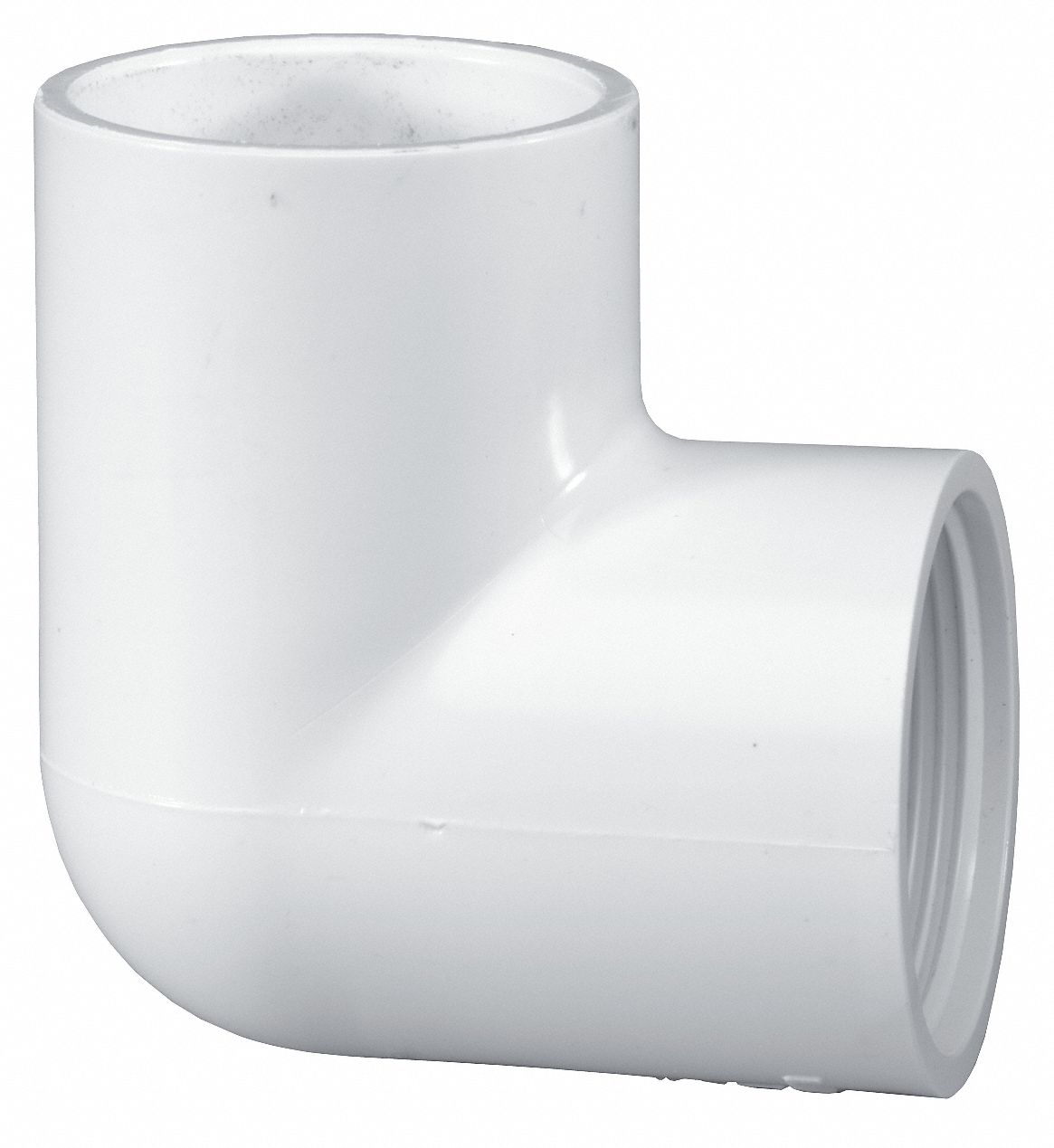 GRAINGER APPROVED PVC Elbow, 90 Degrees, Socket x FNPT, 2 in Pipe Size