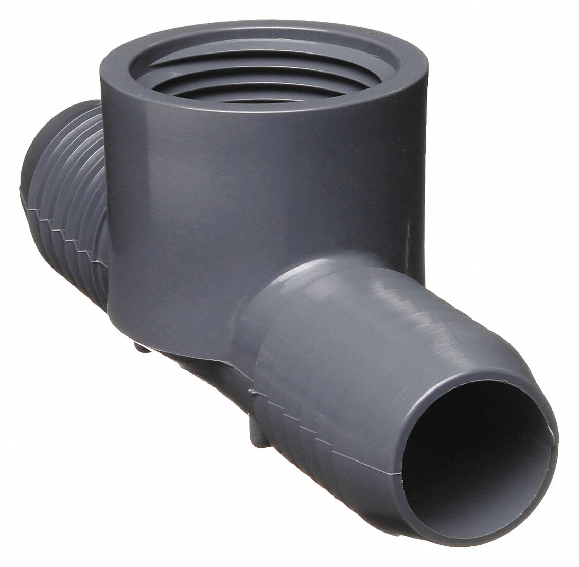LASCO PVC Female Adapter Tee, Insert x Insert x FNPT, 11/2 in Pipe