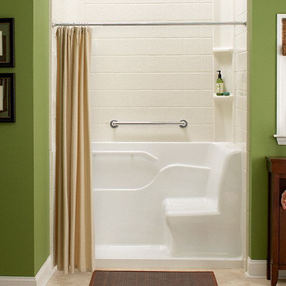 American Standard Shower Base With Seat AMERICAN STANDARD American Standard, The New American Series, Seated