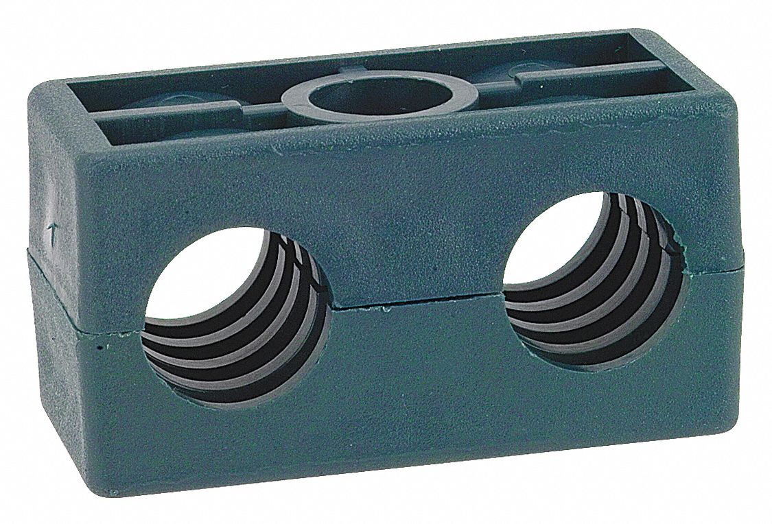 ZSI Two Hole Beta Clamp, Polypropylene - 22JD71|T3014C - Grainger