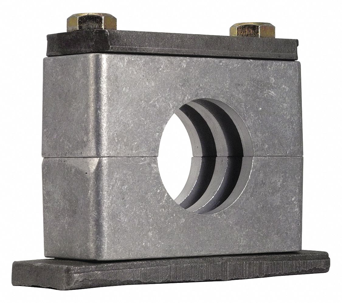 ZSI, Heavy Duty, 1/8 in Pipe Size (In.), Beta Clamp 22JE65H3007SAL Grainger