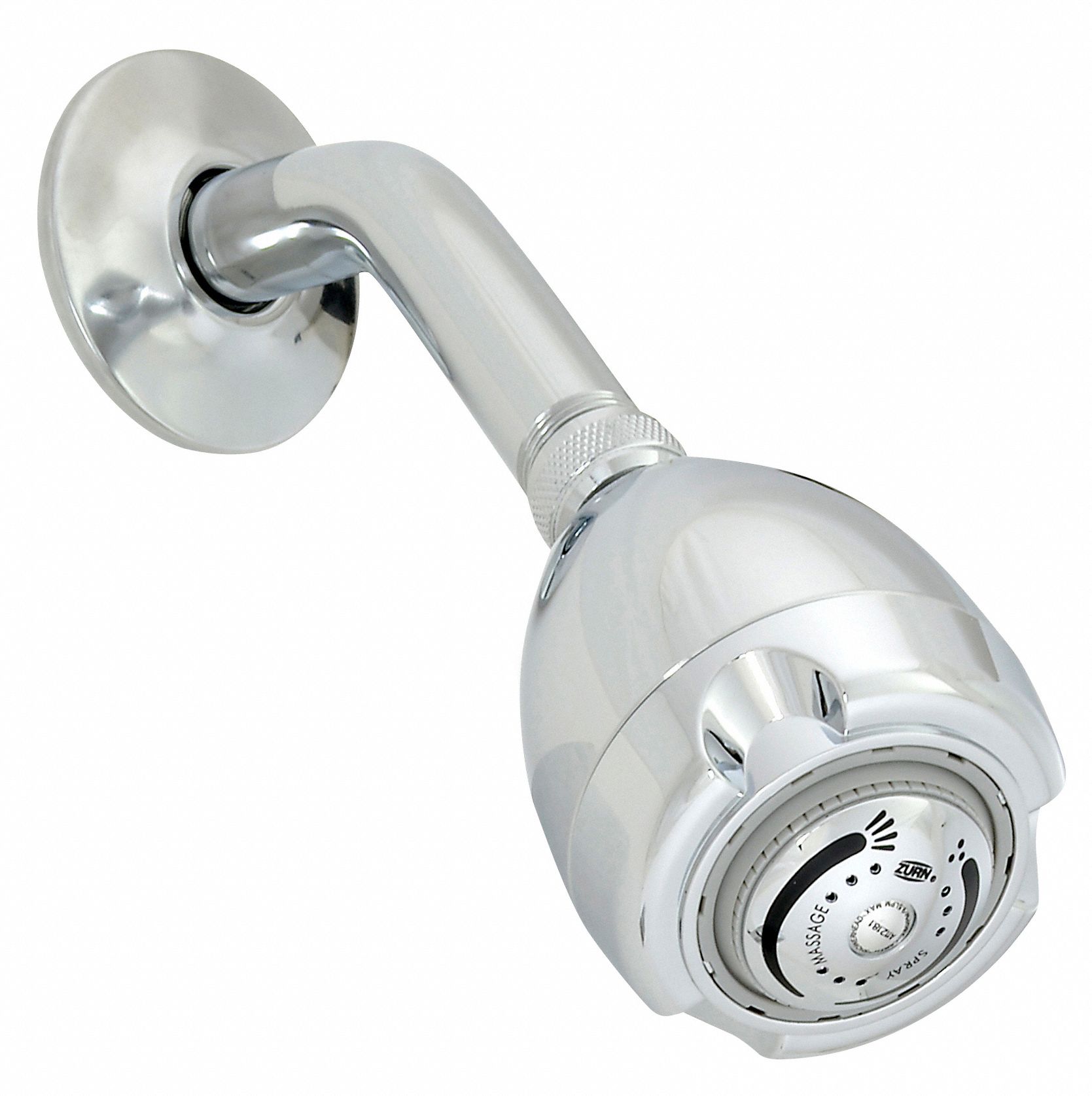 ZURN Zurn, Handheld, Wall Mounted, Showerhead Kit, 2.5 gpm, Polished Chrome 22LU07Z7301SSMT