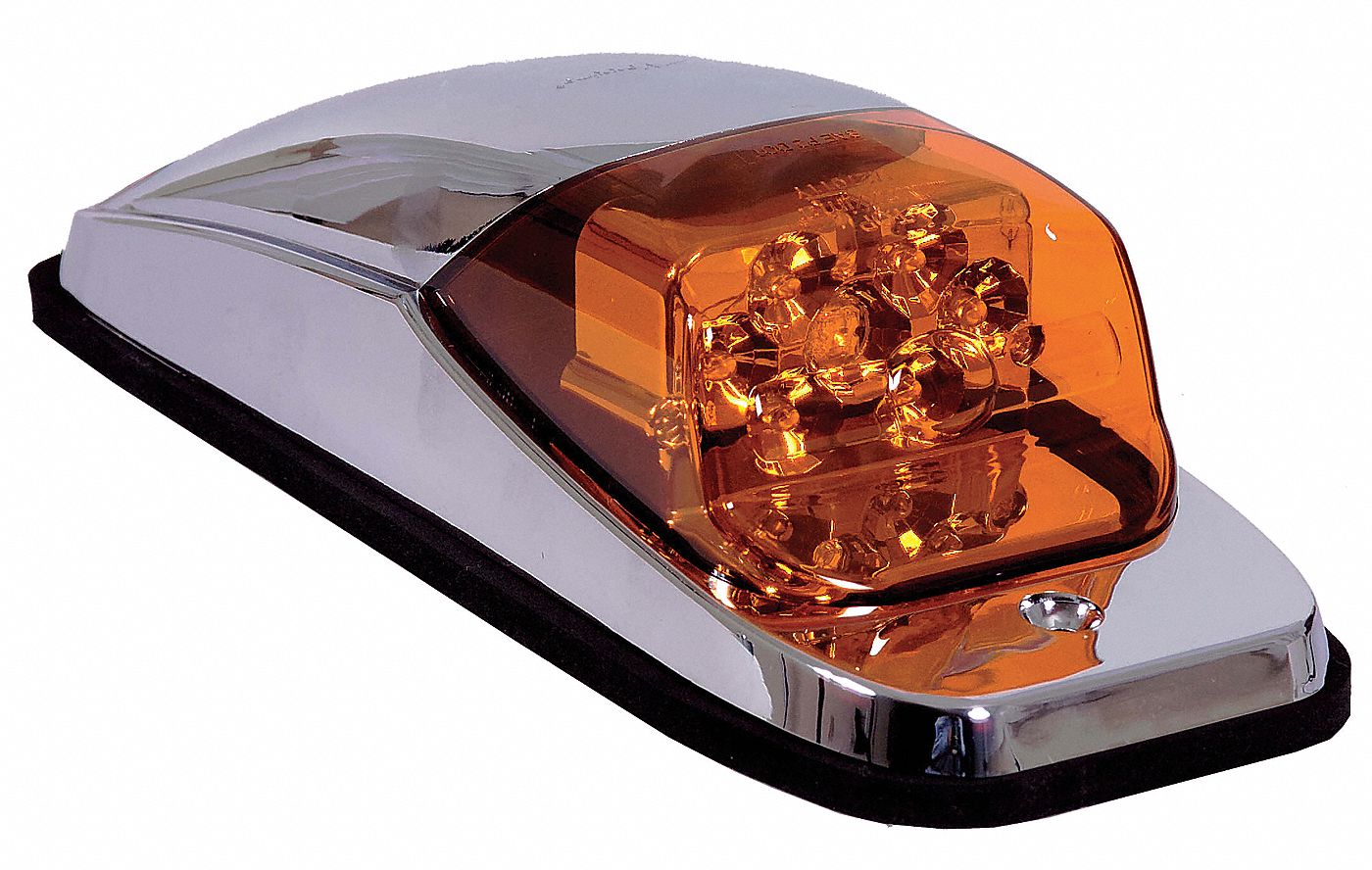 MAXXIMA Amber Clearance Light, J592e, P2, Permanent, Oval 22N696
