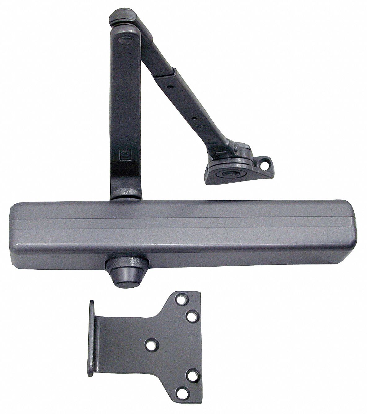 LCN Hydraulic LCN 1461Series Security Door Closer, Heavy Duty Interior and Exterior, Aluminum