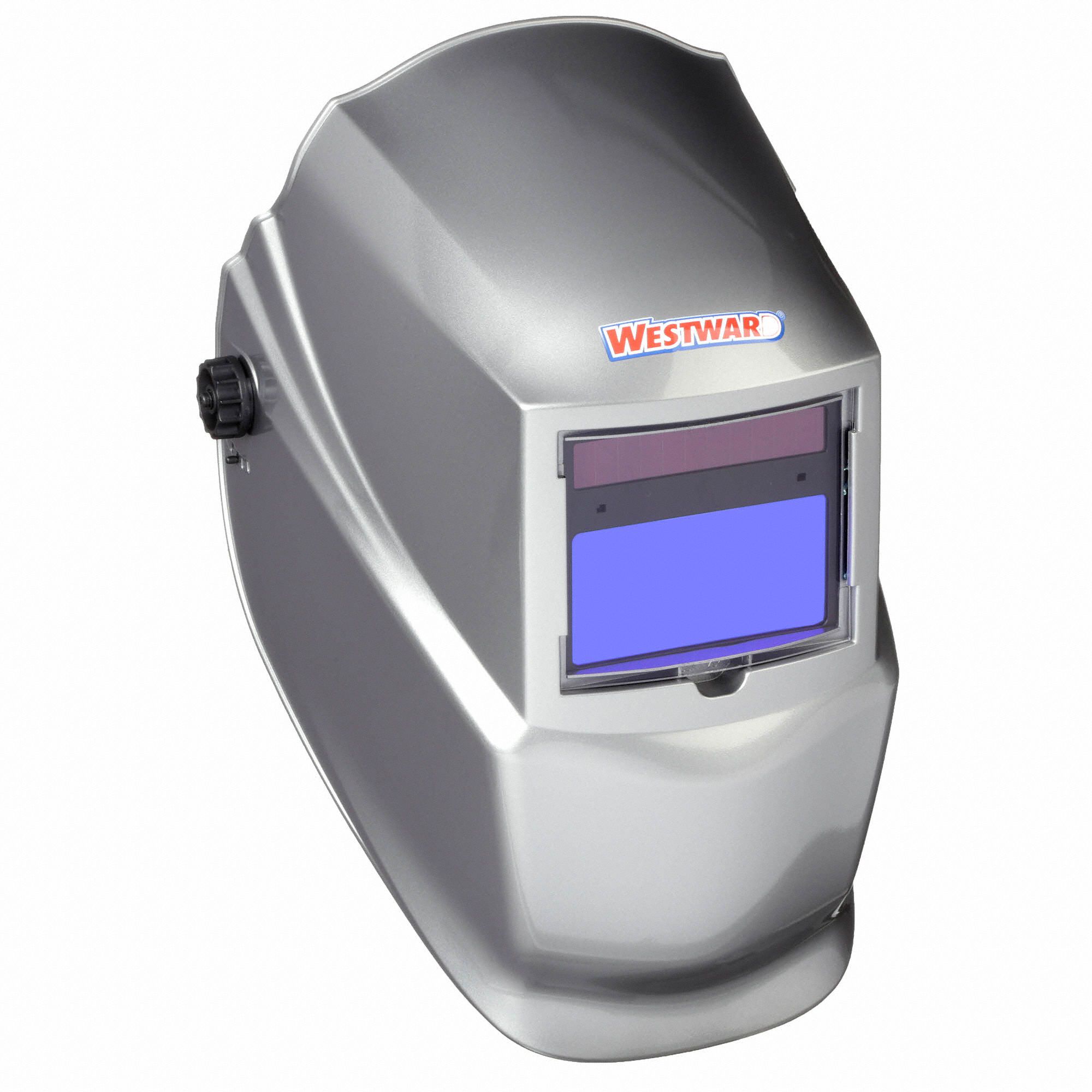 WESTWARD Welding Helmet AutoDarkening, 2 Arc Sensors, Gray, W10, 3.82
