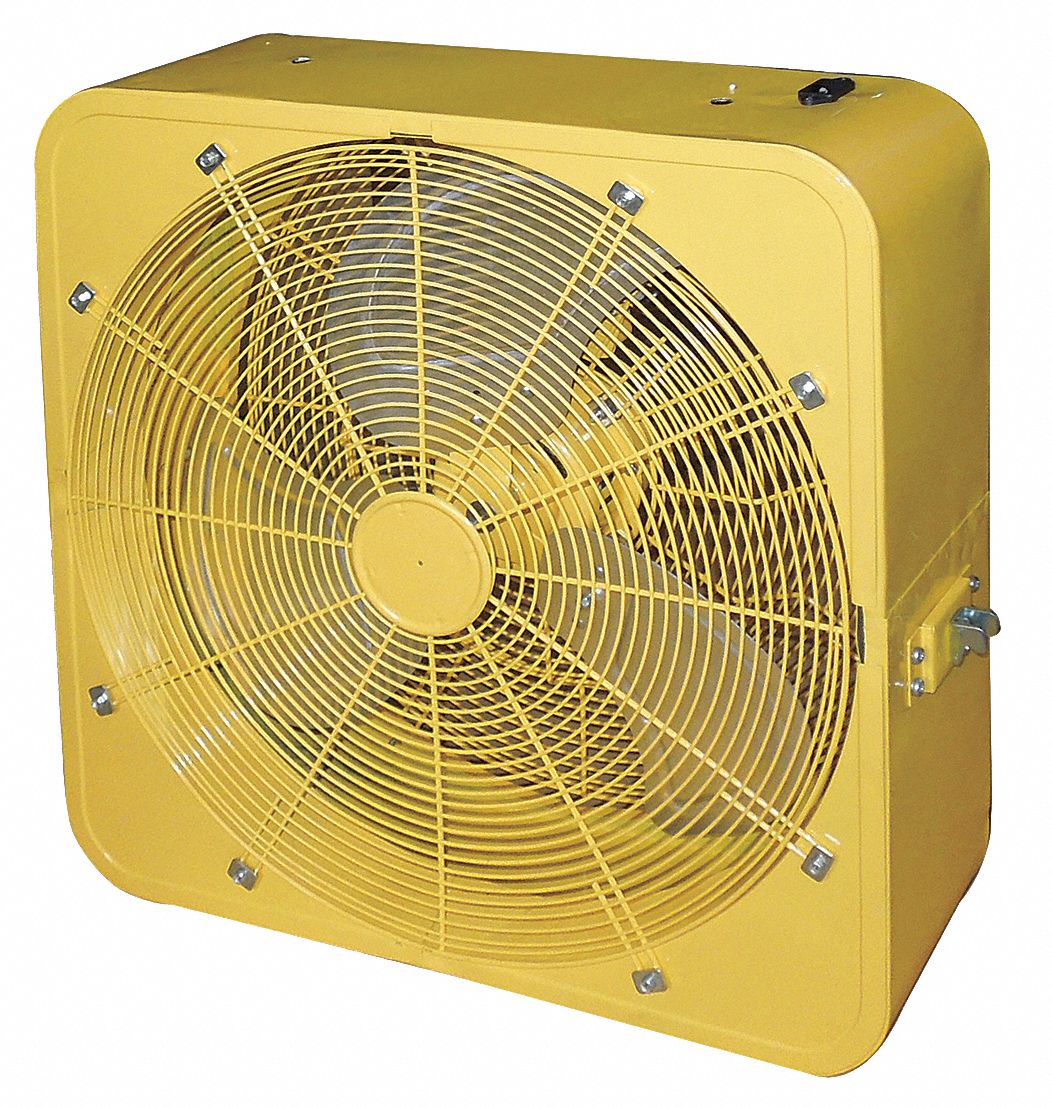 DAYTON, StdDuty Industrial Fan, 20 in Blade Dia, StandardDuty