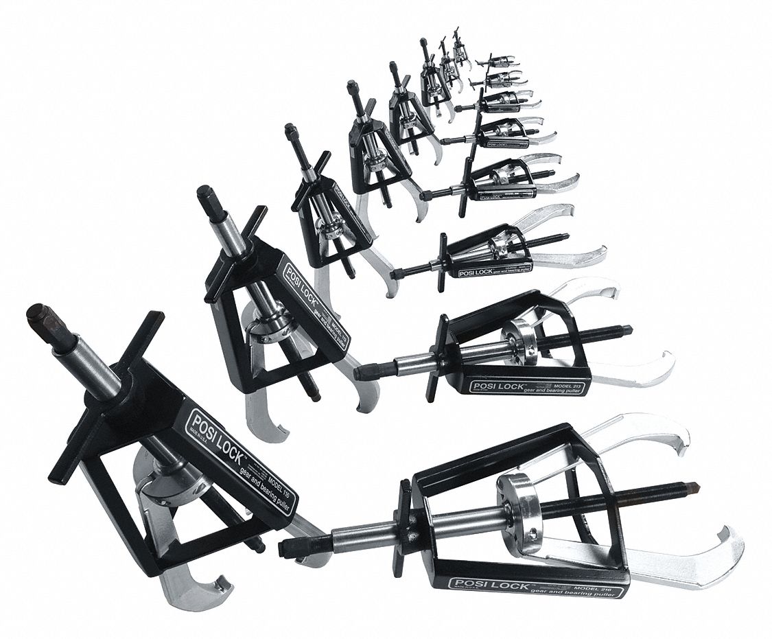 Master Puller Set,16 Manual Pullers Grainger