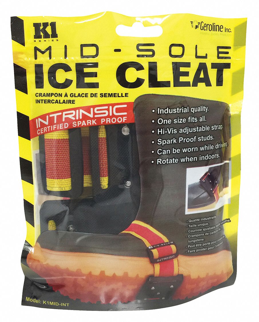 K1 SERIES Unisex Ice Cleats 230Z81K1MIDINT Grainger