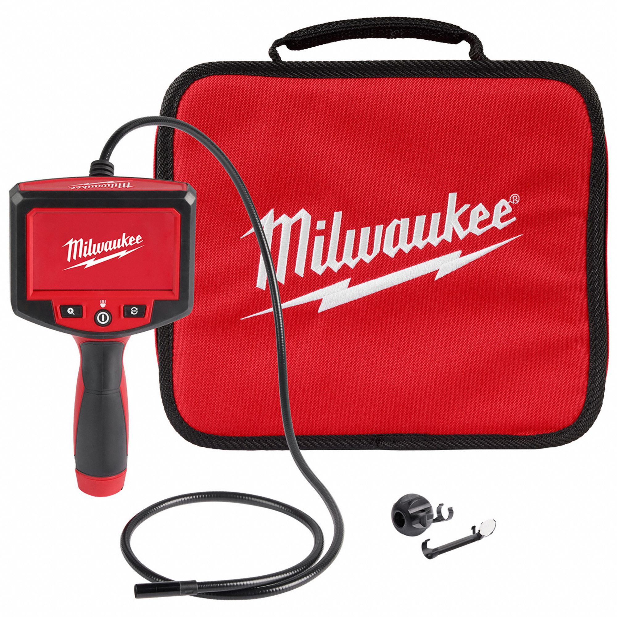 MILWAUKEE Video Borescope 640 x 480 Px Res., 4 ft Observation Dp, 4.3