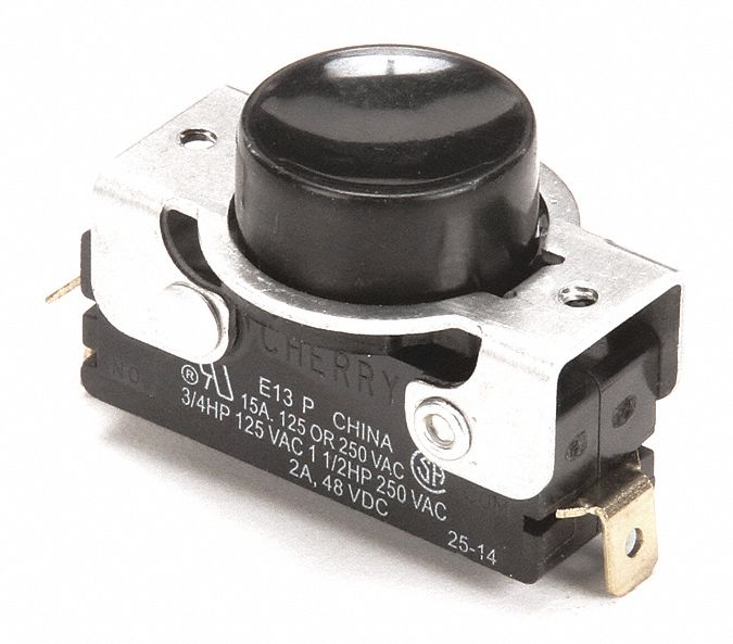HOBART Push Button Switch, Fits Brand Hobart 235F64000877111834 Grainger