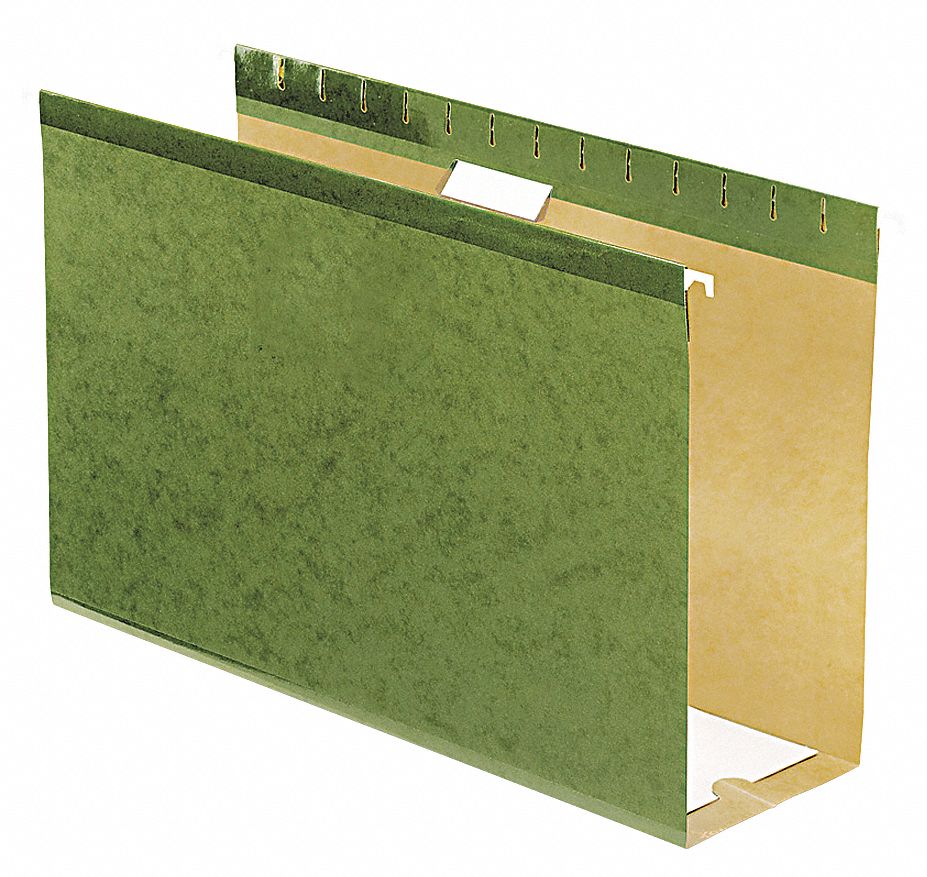 PENDAFLEX Box Hanging File Folder, Std Green, PK25 23K448PFX4153X4