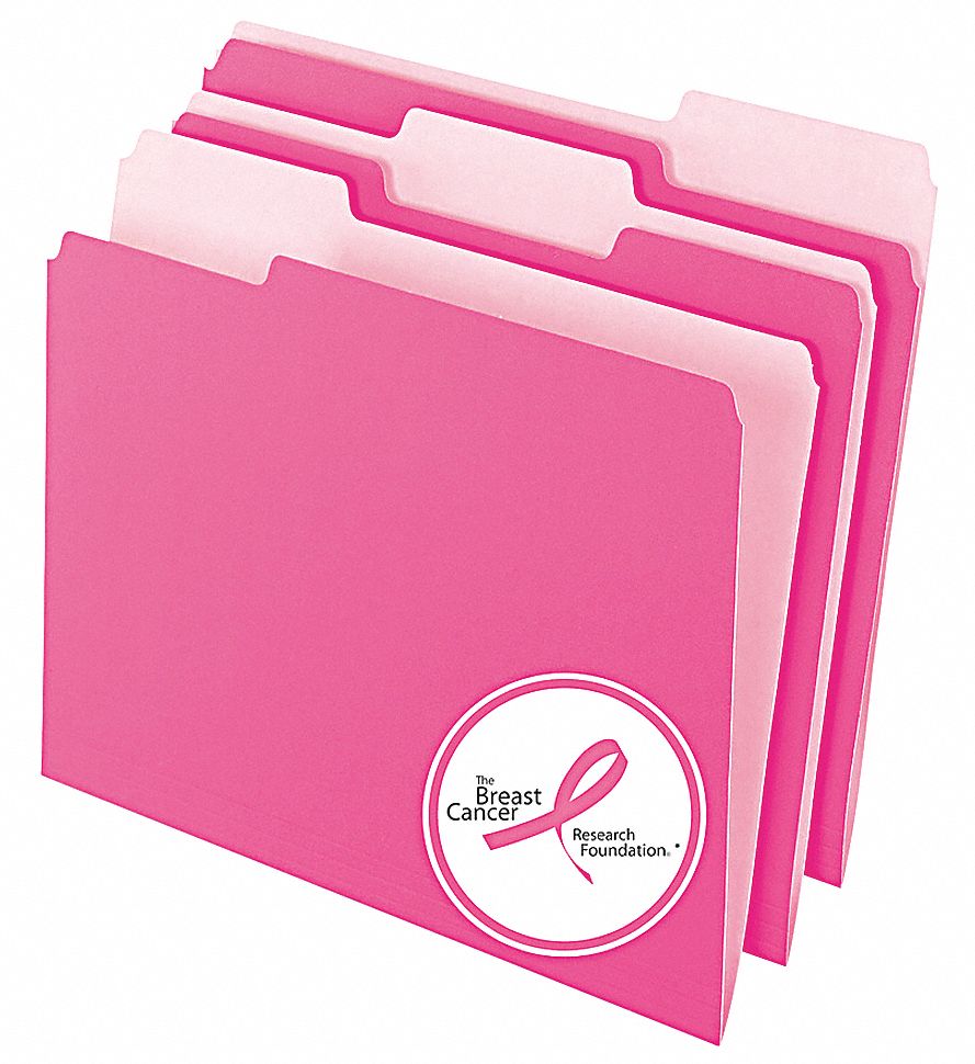 PENDAFLEX Letter Size File Folders, 1/3 Tab Cut, 8 1/2 in Height, 11 in