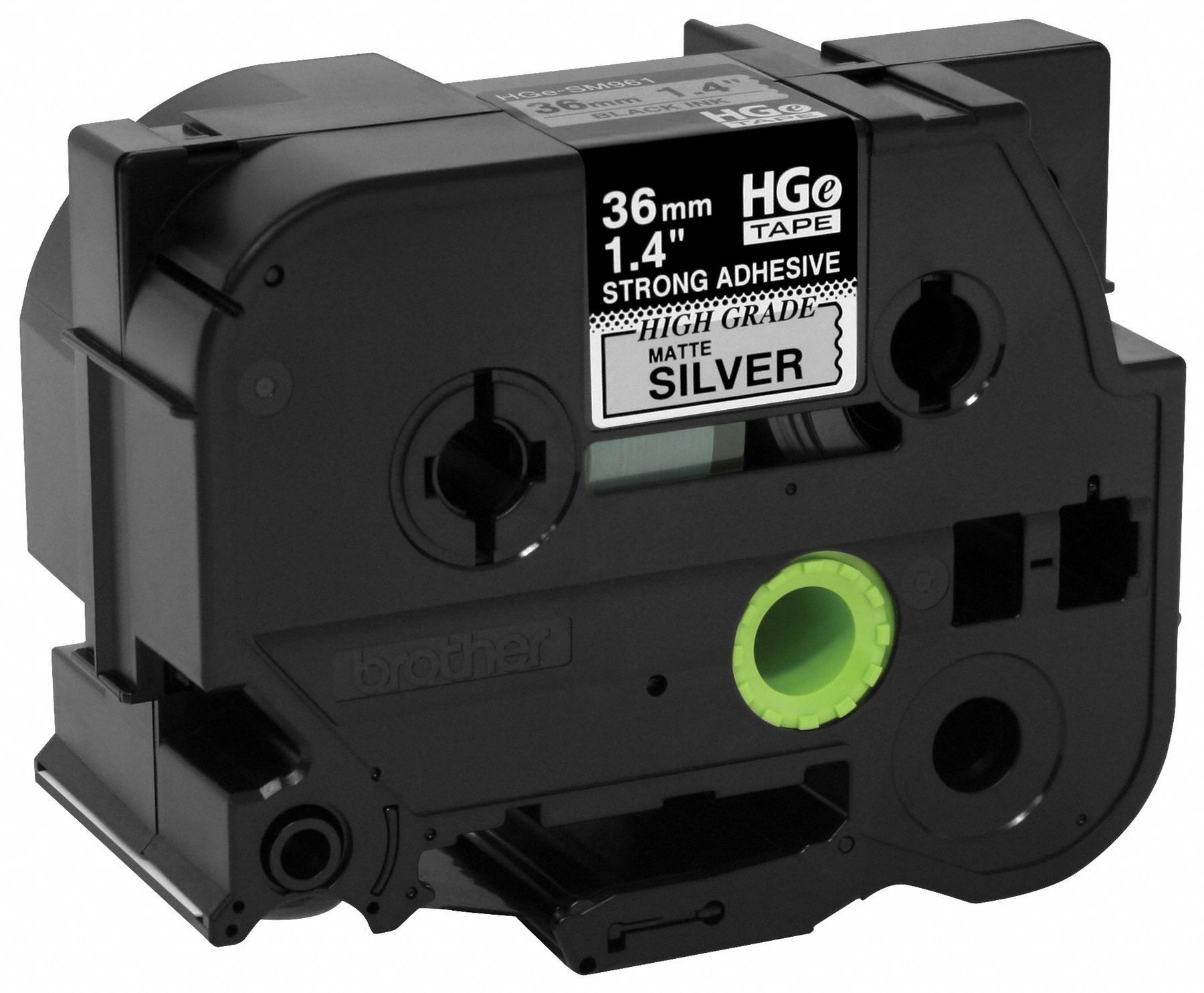 BROTHER Label Tape Cartridge, Label Type Indoor/Outdoor, PK 5 23M330