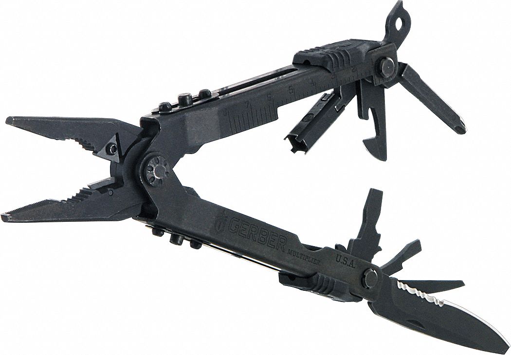 GERBER Stainless Steel MultiTool Plier, Number of Tools 11, Multi