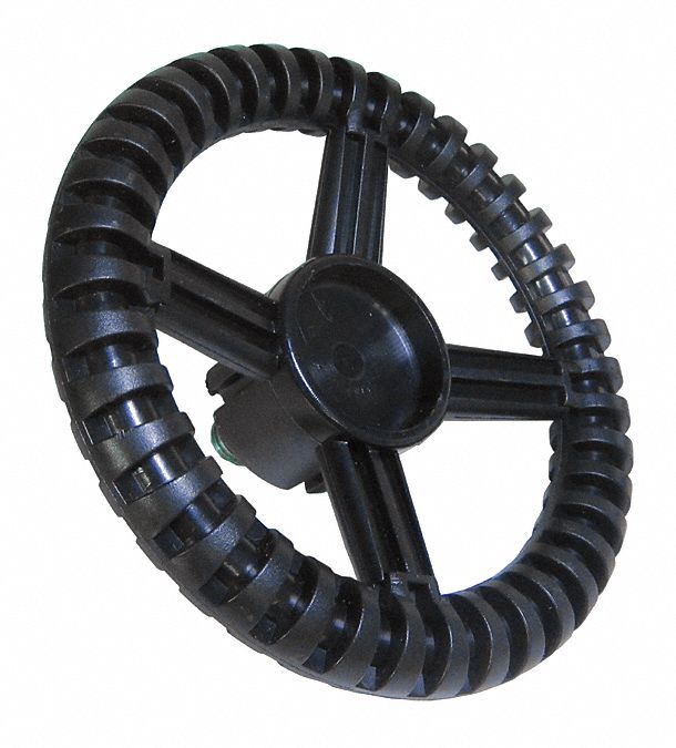 DAYTON Hand Tilt Wheel, For Use With Grainger Item Number 2RDZ4A, Fits