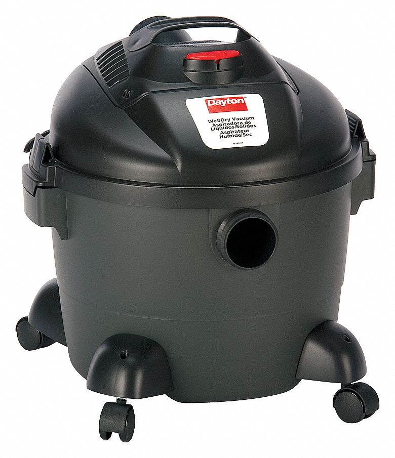 DAYTON 22.7 L, 3.5 HP DAYTON WET/DRY VAC - Shop Vacuum Cleaners