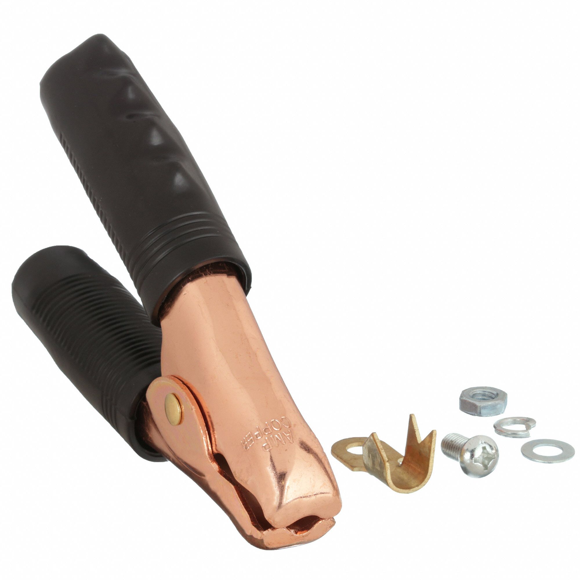 WESTWARD Heavy Duty Booster Cable Clamp, 800A, Blck 23PC4123PC41