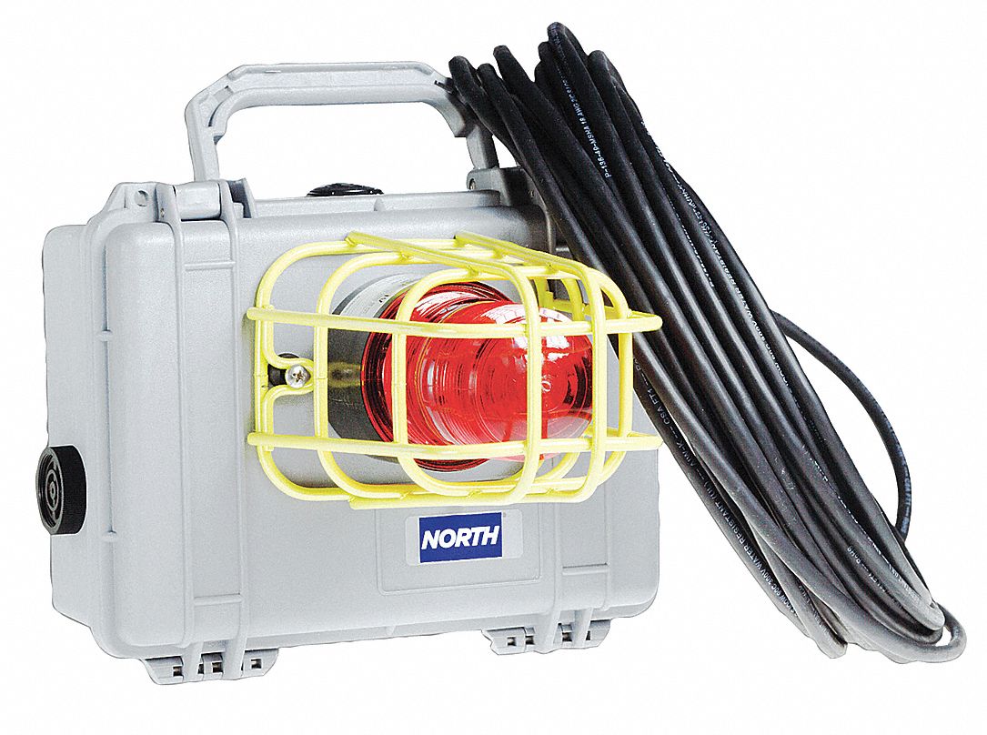 HONEYWELL NORTH Remote CO Alarm, 125 psi, 115VAC to 9VDC - 23PF98