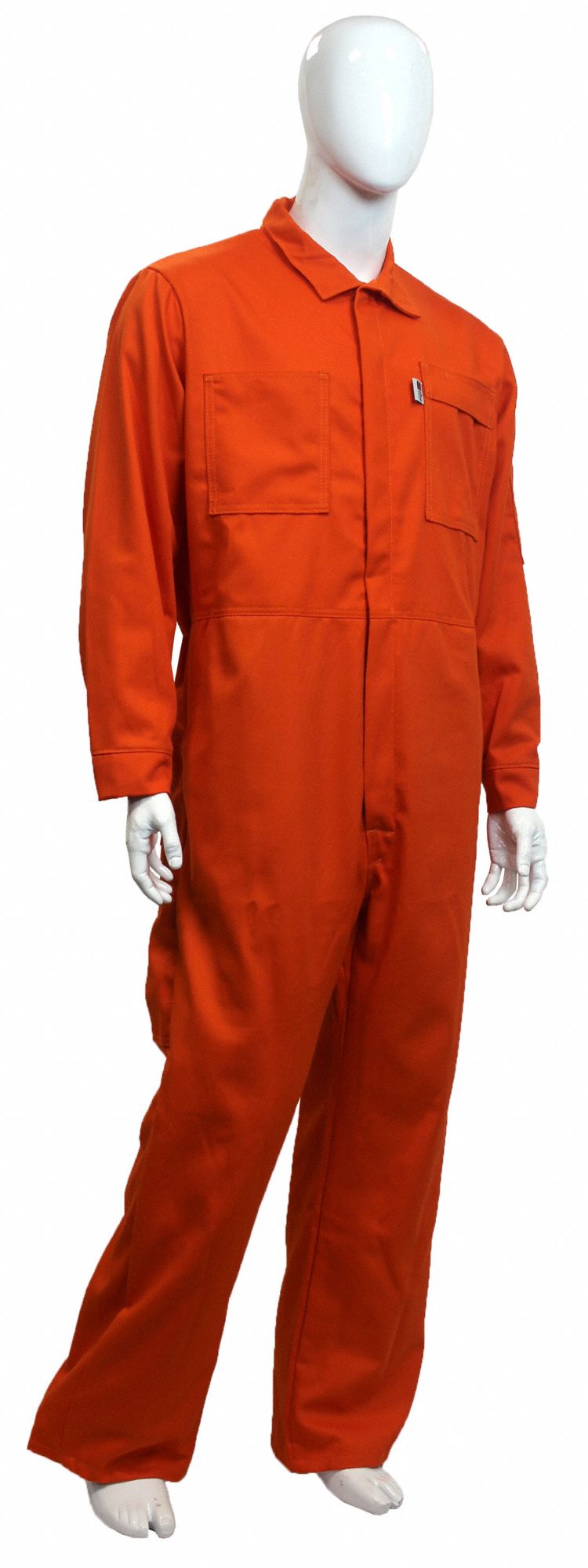 CHICAGO PROTECTIVE APPAREL Coverall 10.8 cal/sq cm ATPV, Men's, L