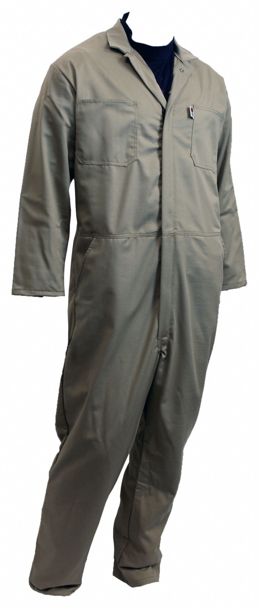 CHICAGO PROTECTIVE APPAREL, 8.7 cal/sq cm ATPV, Men's, Coverall