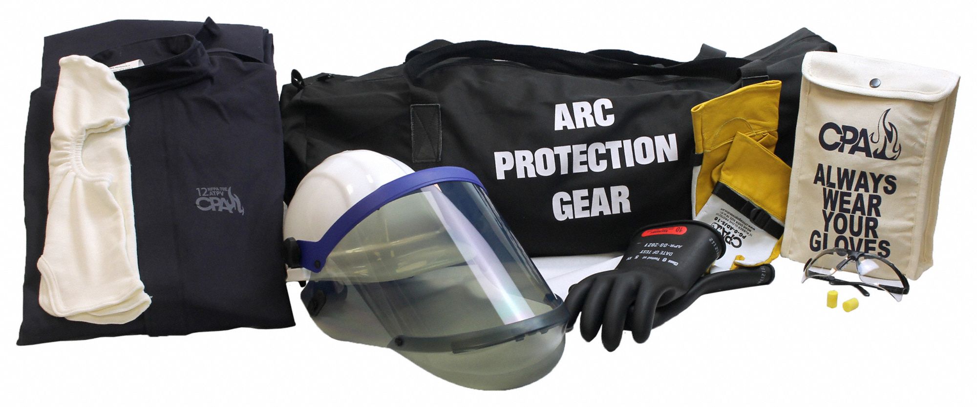 CHICAGO PROTECTIVE APPAREL, M, 12 cal/sq cm ATPV, Arc Flash Clothing