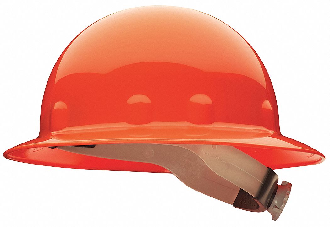 HONEYWELL FIBREMETAL Full Brim, Hard Hat, Type 1, Class E ANSI