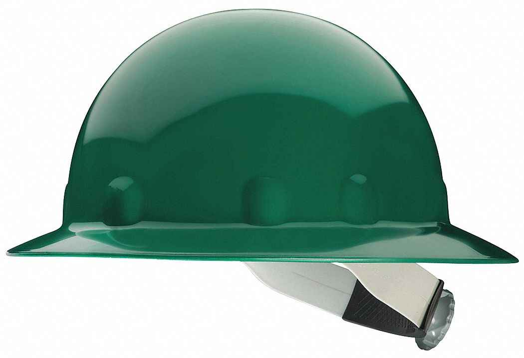 HONEYWELL FIBREMETAL Full Brim, Hard Hat, Type 1, Class E ANSI