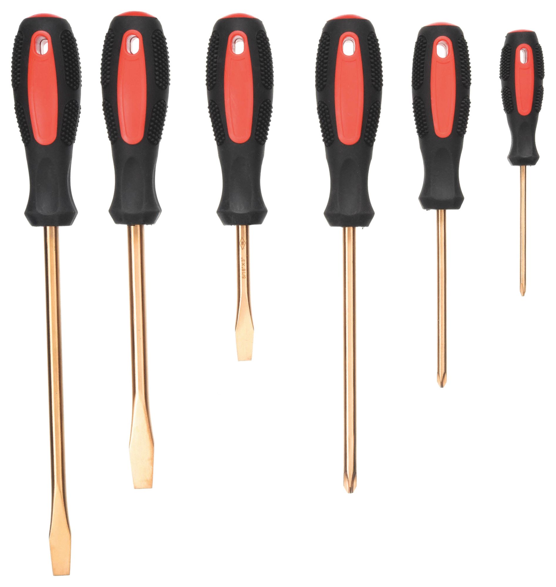 WESTWARD, 6 Pieces, Phillips/Slotted Tip, ESD Safe NonSparking
