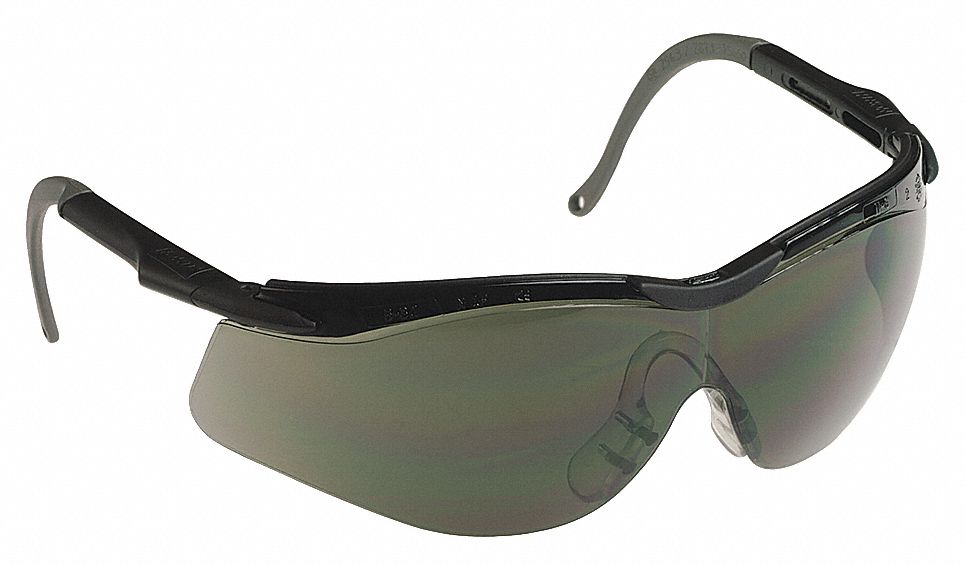 HONEYWELL UVEX Safety Glasses, Smoke, AntiStatic 23X858T56555BS