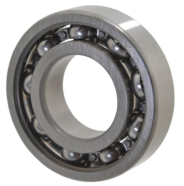SKF Radial Ball Bearing, Open, 75 mm Bore Dia., 160 mm Outside Dia